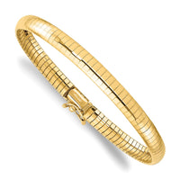 Load image into Gallery viewer, 14K 6mm Domed Omega Bracelet
