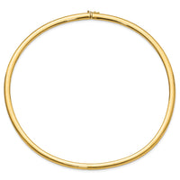 Load image into Gallery viewer, 14K 6mm Lightweight Domed Omega Necklace

