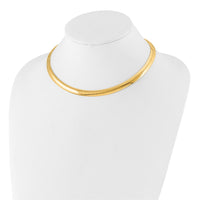 Load image into Gallery viewer, 14K 8mm Lightweight Domed Omega Necklace
