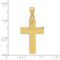 Load image into Gallery viewer, 10k Cross Pendant
