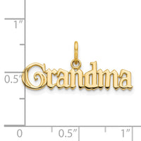 Load image into Gallery viewer, 10K GRANDMA Charm
