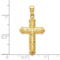 Load image into Gallery viewer, 10k Passion Cross Pendant
