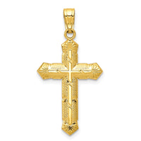 Load image into Gallery viewer, 10k Passion Cross Pendant
