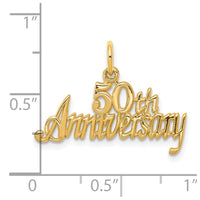 Load image into Gallery viewer, 10k 50th ANNIVERSARY Charm
