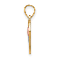 Load image into Gallery viewer, 10K Two-Tone w/White Rhodium ABUELA Pendant
