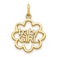 Load image into Gallery viewer, 10k BABY GIRL Charm
