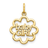 Load image into Gallery viewer, 10k BABY GIRL Charm
