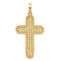 Load image into Gallery viewer, 10K Polished CZ Crucifix Cross Pendant
