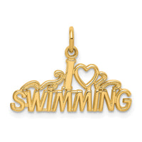 Load image into Gallery viewer, 10k Swimming Charm
