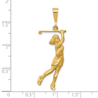 Load image into Gallery viewer, 10K Golfer Charm
