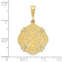 Load image into Gallery viewer, 10k Fire Rescue Pendant
