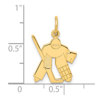 Load image into Gallery viewer, 10K Hockey Charm
