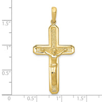 Load image into Gallery viewer, 10k Polished Crucifix Pendant
