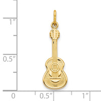 Load image into Gallery viewer, 10k Guitar Charm

