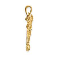 Load image into Gallery viewer, 10k Solid Polished Eagle Pendant
