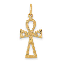 Load image into Gallery viewer, 10K Ankh Cross Charm
