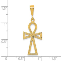 Load image into Gallery viewer, 10K Ankh Cross Charm
