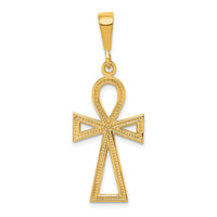 Load image into Gallery viewer, 10K Ankh Cross Charm
