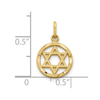 Load image into Gallery viewer, 10K Star Of David Charm
