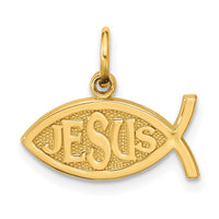 Load image into Gallery viewer, 10K Jesus Fish Charm
