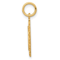 Load image into Gallery viewer, 10k Circle with Filigree Edges Charm
