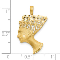 Load image into Gallery viewer, 10K Nefertiti Pendant
