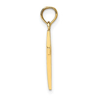 Load image into Gallery viewer, 10k Polished Cross Pendant
