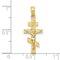 Load image into Gallery viewer, 10k Eastern Orthodox Crucifix Charm
