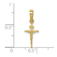 Load image into Gallery viewer, 10K Small INRI Crucifix Pendant
