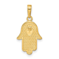 Load image into Gallery viewer, 10K Hamsa W/Star Of David Pendant
