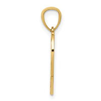 Load image into Gallery viewer, 10k D/C Daddys Little Girl Heart Pendant
