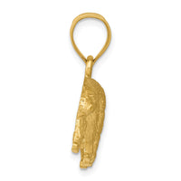 Load image into Gallery viewer, 10K Diamond-cut Bear Pendant
