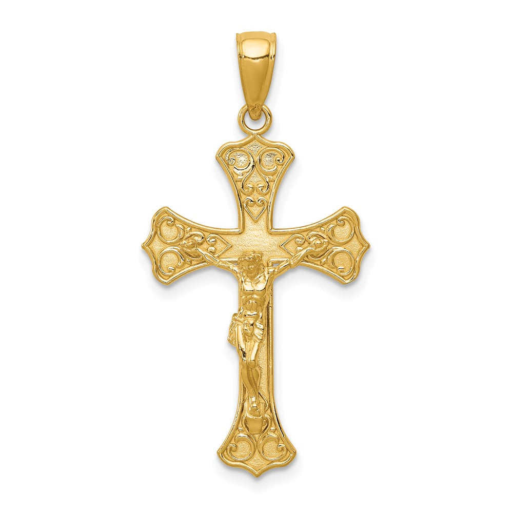 10K Crucifix Pendant