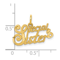 Load image into Gallery viewer, 10K SPECIAL SISTER Charm
