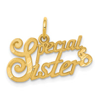 Load image into Gallery viewer, 10K SPECIAL SISTER Charm
