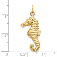 Load image into Gallery viewer, 10k Seahorse Pendant

