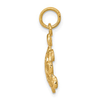 Load image into Gallery viewer, 10k Turtle Charm
