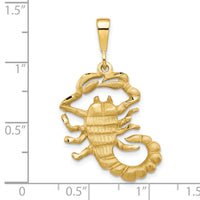 Load image into Gallery viewer, 10k Scorpion Charm
