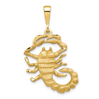 Load image into Gallery viewer, 10k Scorpion Charm
