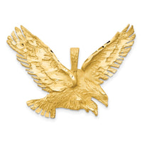Load image into Gallery viewer, 10k Eagle Charm w sandblast finish

