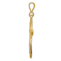 Load image into Gallery viewer, 10k Cross Charm
