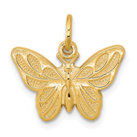 Load image into Gallery viewer, 10k Butterfly Charm
