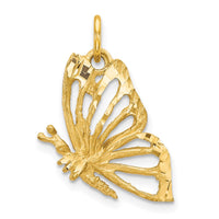 Load image into Gallery viewer, 10k Butterfly Charm
