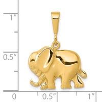 Load image into Gallery viewer, 10k Elephant Charm

