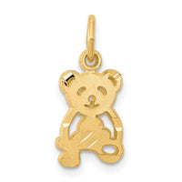 Load image into Gallery viewer, 10k Teddy Bear Charm
