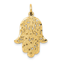Load image into Gallery viewer, 10k Filigree Chamseh Charm
