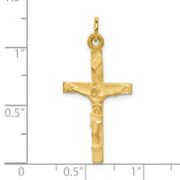 Load image into Gallery viewer, 10k Solid Polished Crucifix Pendant
