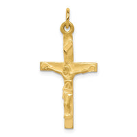 Load image into Gallery viewer, 10k Solid Polished Crucifix Pendant
