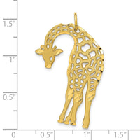 Load image into Gallery viewer, 10k Giraffe Charm
