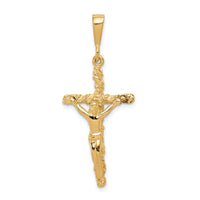 Load image into Gallery viewer, 10k Solid Polished Crucifix Pendant

